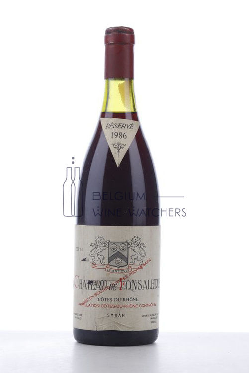 Picture of 1986 CHATEAU DE FONSALETTE SYRAH